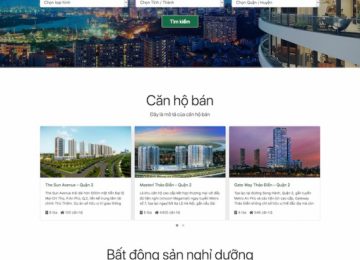 Những điều cần lưu ý khi thiết kế Website bất động sản