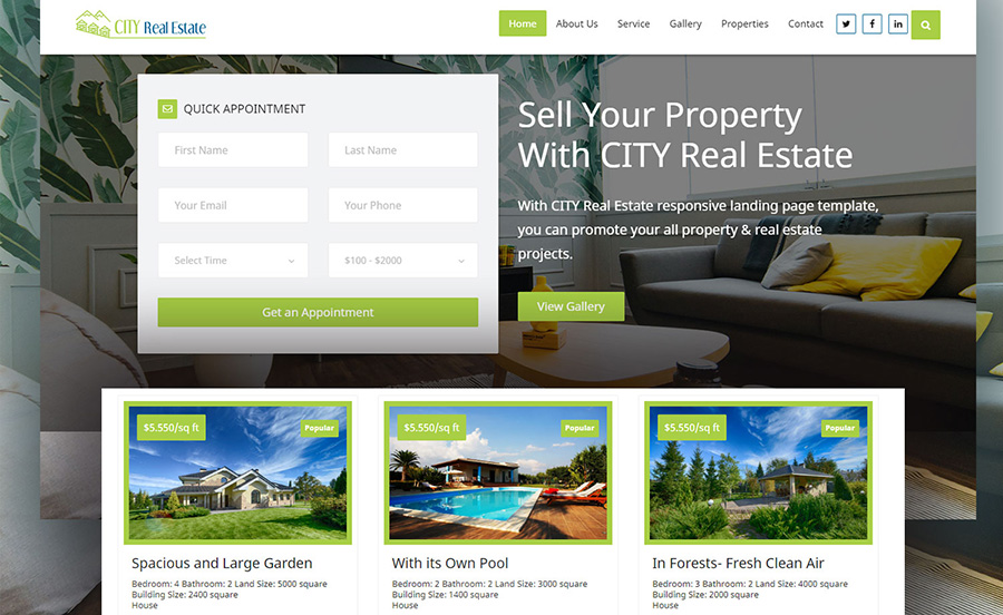 Xây dựng website bất động sản trong 4 bước