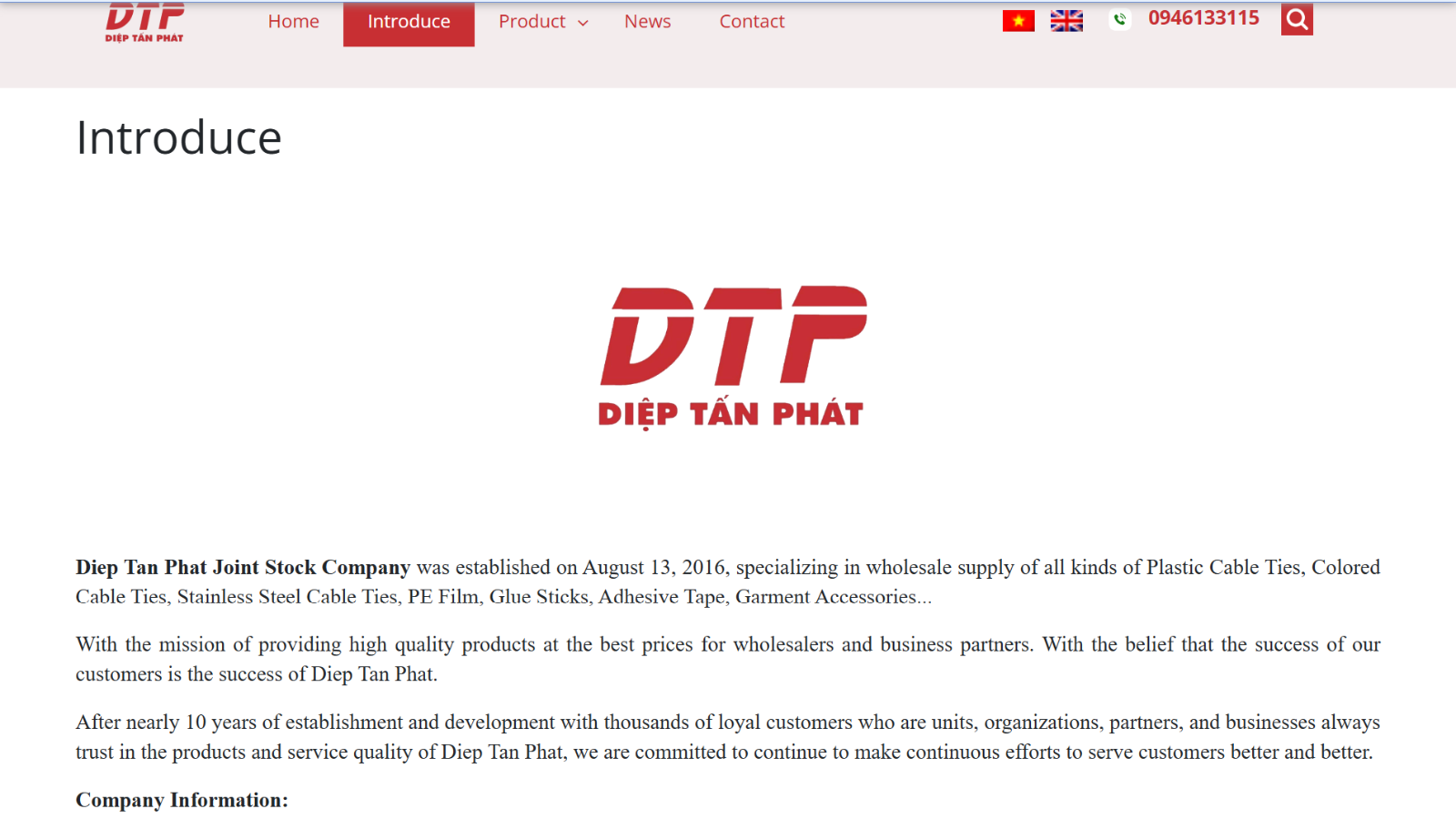 Website đa ngôn ngữ