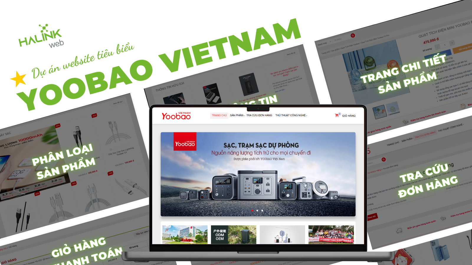 Yoobao Vietnam: Kênh mua sắm chính hãng chuẩn E-commerce
