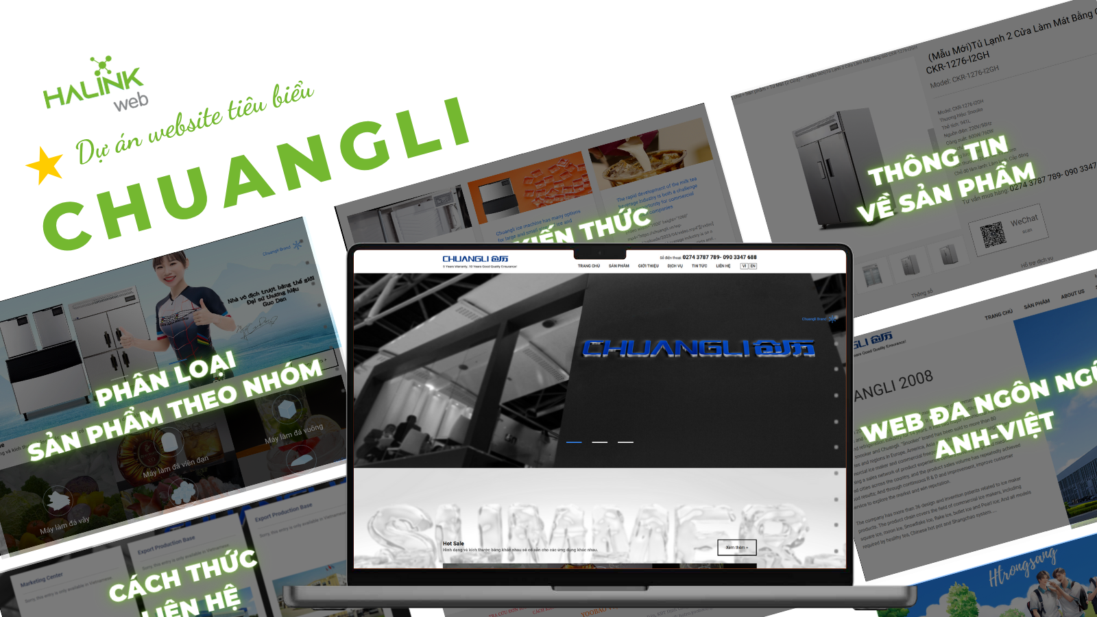 Website Chuangli – Khẳng định thương hiệu toàn cầu