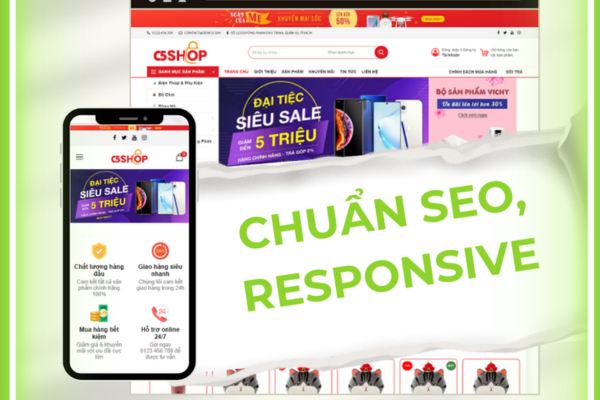 Thiết kế web chuẩn SEO