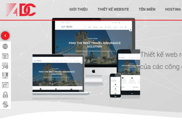 coong ty thiết kế website ADC