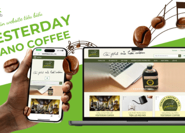 Website Yesterday Piano Cafe – Thiết kế để truyền tải giá trị