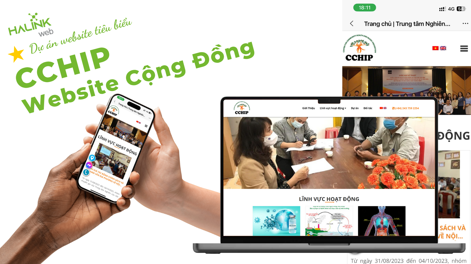 Website CCHIP: Lan tỏa tri thức y tế cộng đồng