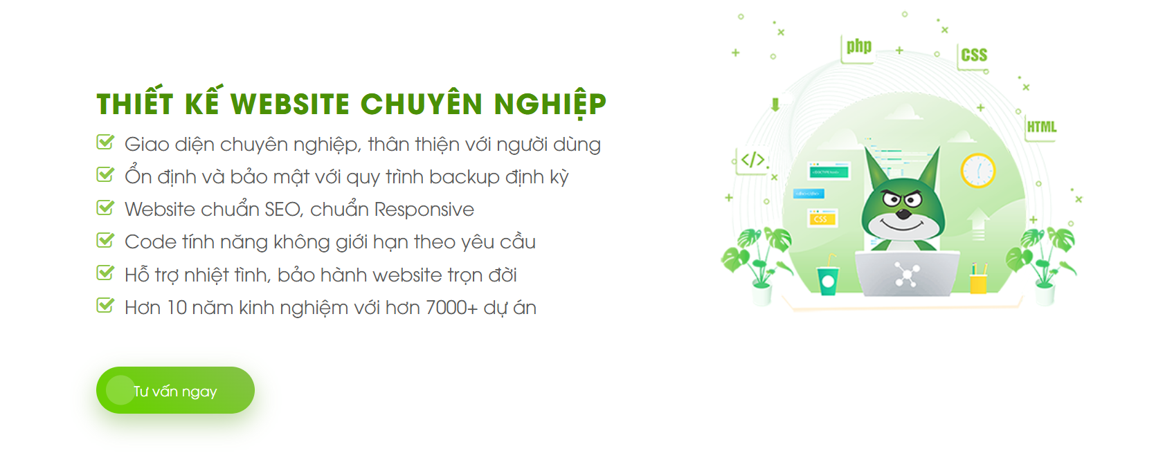 dự án tiêu biểu - thiết kế website